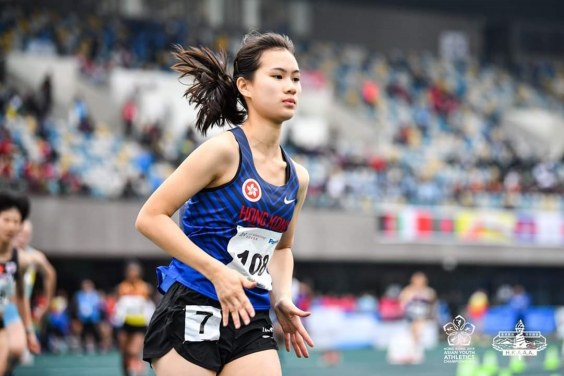 田徑運動員何鍵靈 (Hannah)