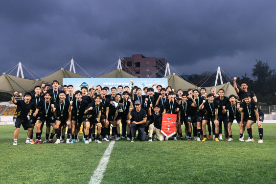 港大男子足球隊勇奪大專盃冠軍